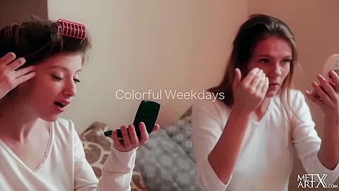 Colorful Weekdays - Elina De Leon - MetArtX