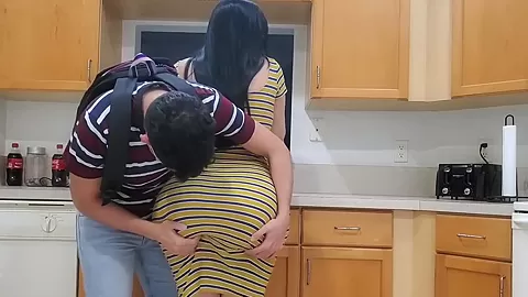 Big Ass Horny Stepmom Fucks Her Pervy Stepson For Faking His Sick Days