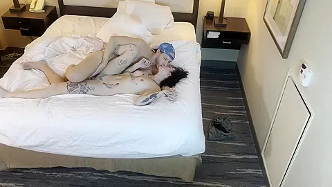 Petite Tattoed Beauty Fucked Sideways