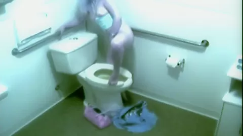 Hot Blonde gets Horny Fingering Public