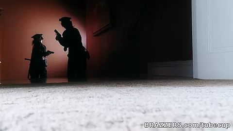Big Tits In Uniform: Enhanced Interrogation