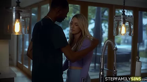 Big tits wife cheating on husband by fucking stepbro in law