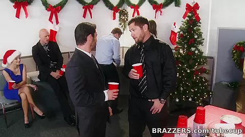 Big Tits at Work: Office Christmas Party