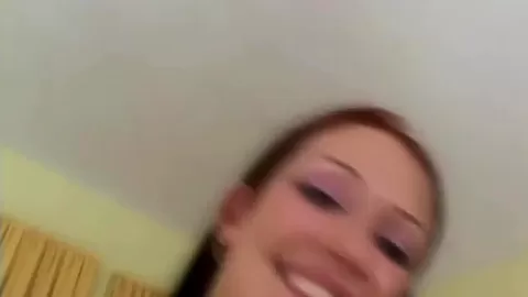 POV teen 18+ doggystyled hard from behind