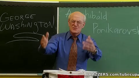Big Tits at School: Fucking To America