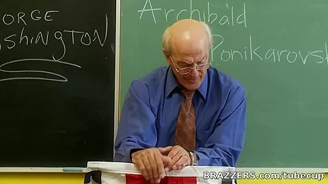 Big Tits at School: Fucking To America