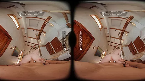 VR Bangers outdoors fucking with redhead horny teen 18+ VR Porn