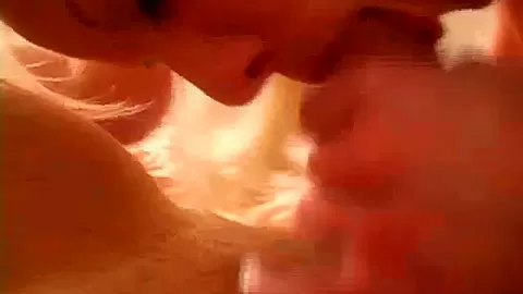 Busty cock slut sucks hard dick