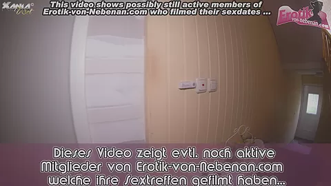 German real hooker meet Punter and fuck for money POV