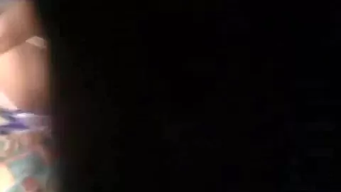 Ebony teen 18+ masturbating and in stockings