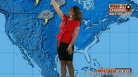 Big Tits at Work: Booby With A Chance Of Showers