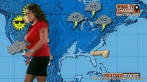 Big Tits at Work: Booby With A Chance Of Showers