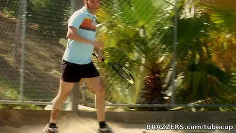 Big Tits In Sports: The Ball is in her Cunt