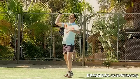 Big Tits In Sports: The Ball is in her Cunt