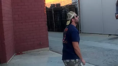 Homeless guy takes on humiliation for cash