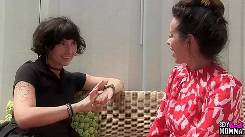 SEXY MOMMA - Kiki Turns to Step mom Amica for Advice!