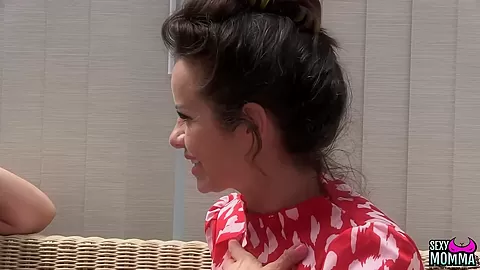 SEXY MOMMA - Kiki Turns to Step mom Amica for Advice!