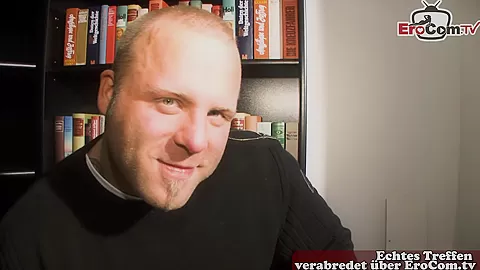 German blonde horny housewife make Sex casting with stranger User