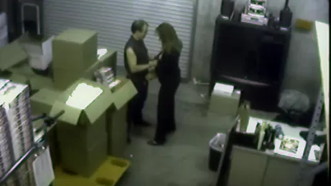Office slut gets down and dirty sucking dick