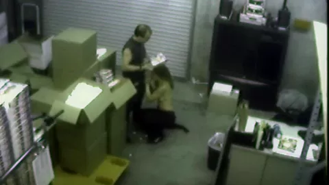 Hot Blonde Fucking Hardcore in warehouse