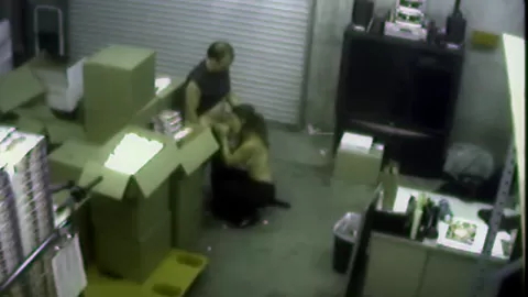 Hot Blonde Fucking Hardcore in warehouse
