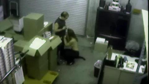 Hot Blonde Fucking Hardcore in warehouse