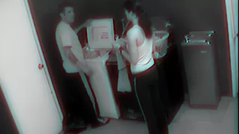 Dirty laundry room sex between teens 18+