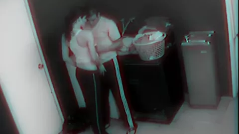 Dirty laundry room sex between teens 18+