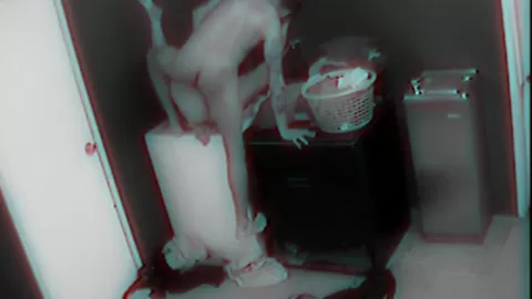Dirty laundry room sex between teens 18+