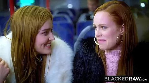 Two Beauties Fuck Giant Bbc On Bus!