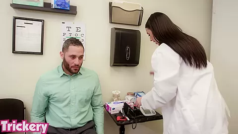 Trickery - Doctor Angela White fucks the wrong patient
