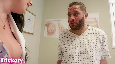 Trickery - Doctor Angela White fucks the wrong patient