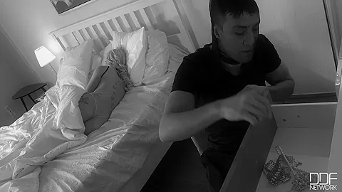 A Robber's Surprise: Busty Blonde Banged By Burglar - PornWorld
