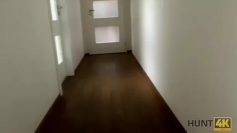 Hunt4K. Couple is in need of cash for motel so why girl gets naked