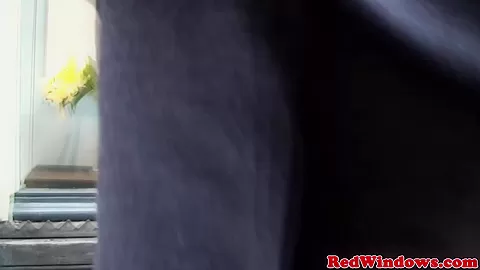 Cocksucking black hooker closeup with tourist