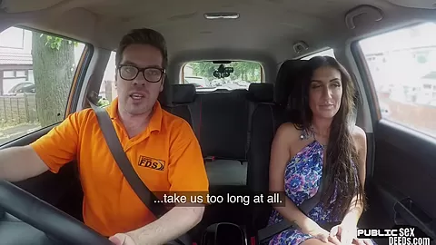 Busty tattoo babe blows and rides tutor until mouth spermed