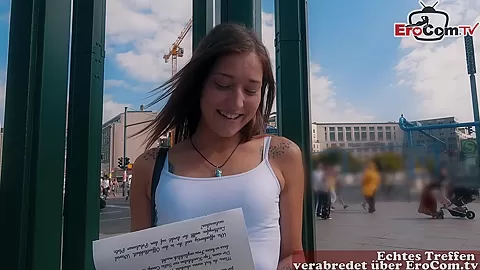 young skinny 18yo tourist teen 18+ public puck up for EroCom Date sexdate from german guy conny dachs