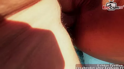Spanish latina teen 18+ get anal fuck outdoor from german tourist pov