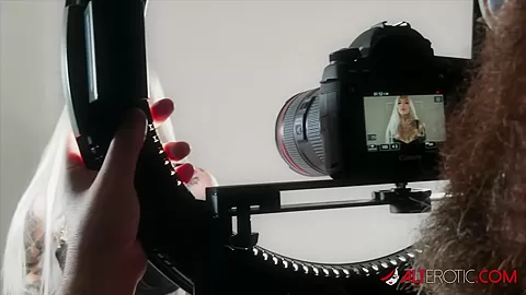 Behind the scenes with tattooed bombshell Amber Luke