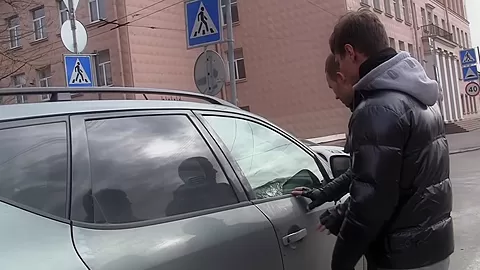 A angel receives hard drilled by three boy-friends