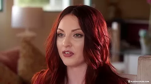 Carissa White in Red with Desire - PlayboyPlus