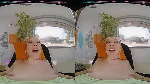 Petite blonde wants you to lick and use her pussy in virtual reality