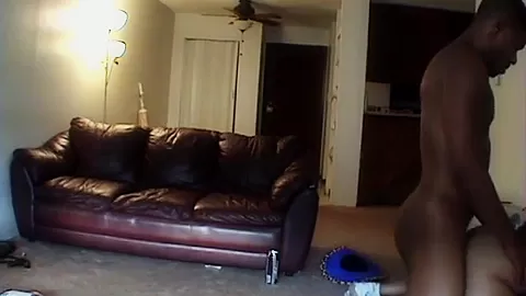 Slut doggystyled hard on spy cam