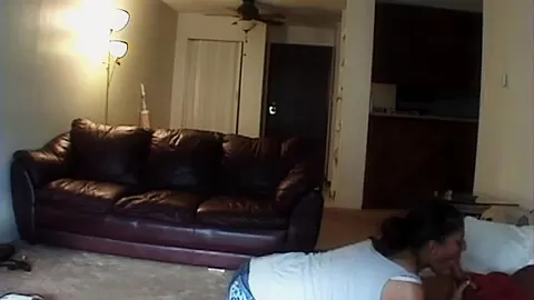 Slut doggystyled hard on spy cam