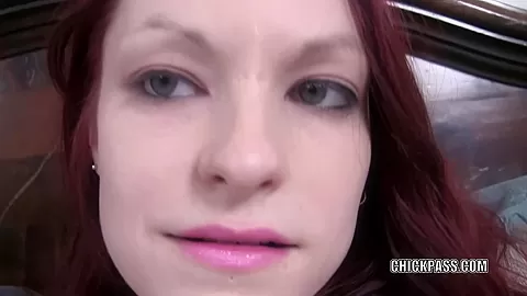 Redhead wife Kajira is masturbating in a selfshot clip