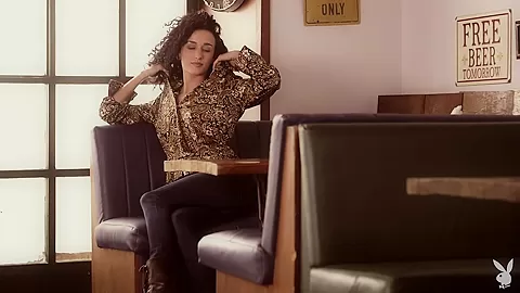 Lucy M in Diner Doll - PlayboyPlus