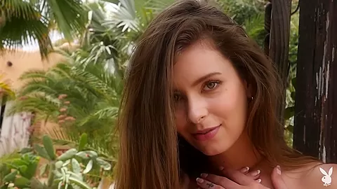 Lauren Lee in Courtyard Caress - PlayboyPlus