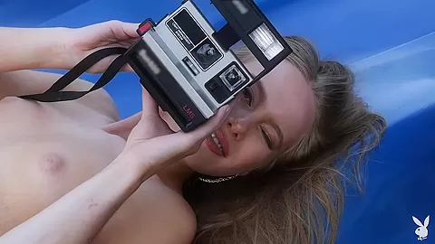 Maija Riika in Pit Stop - PlayboyPlus