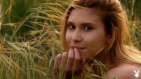 Emily Rise in Exotic Fields - PlayboyPlus