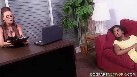 Janet Mason Gets Her Hands On Some Black Pussy
